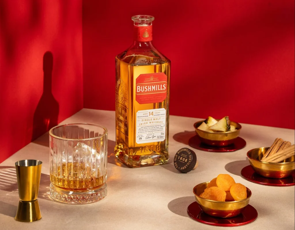 Bushmills 14 Years Old Single Malt Irish Whiskey avantgard rooftop bar