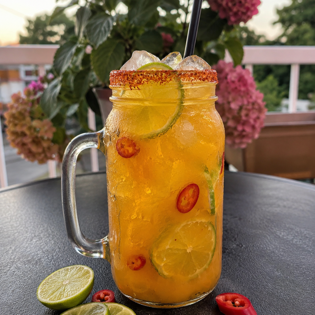 Mango Heatwave Limonádé-avantgard-rooftop-bar