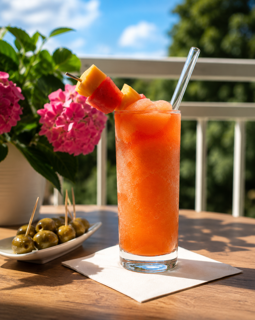 Frozen SUTTO Melon Spritz avantgard rooftop bar