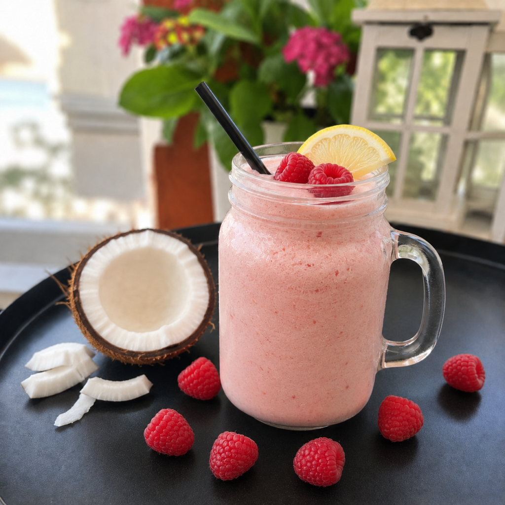 cocnut berry limonade avantgard rooftop bár