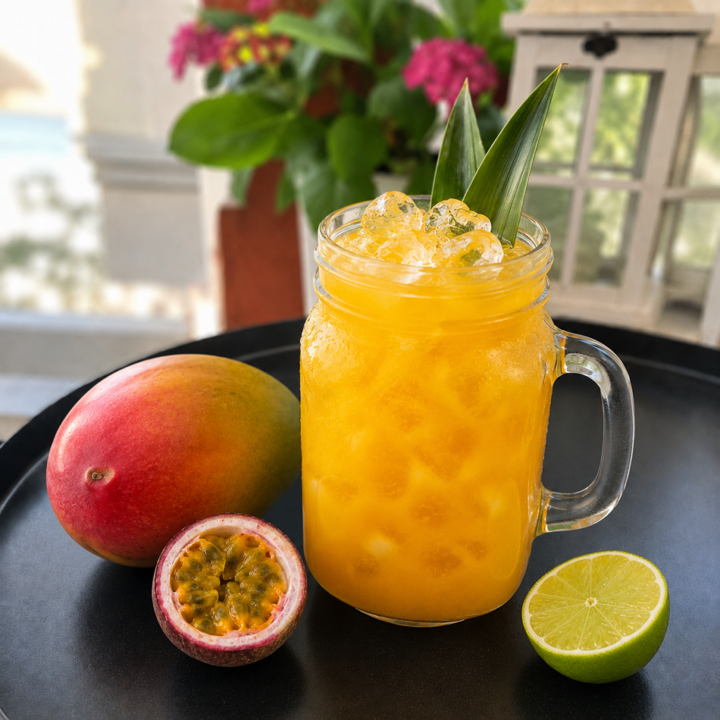 exotic mango limonádé avantgard rooftop bar