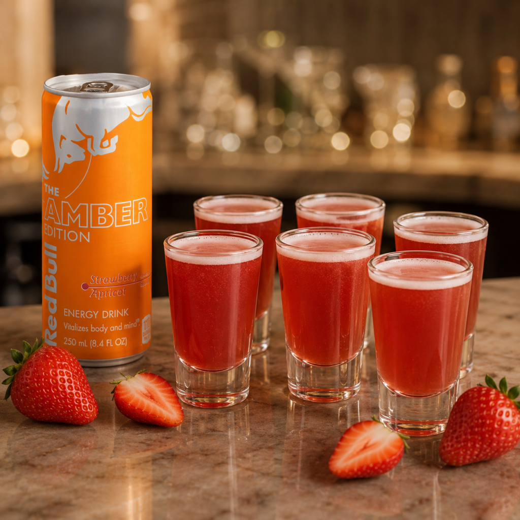 strawberry rush shot avantgard rooftop bar signature